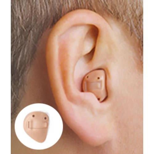 ITC hearing aid in canal custom fit